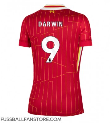 Liverpool Darwin Nunez #9 Replik Heimtrikot Damen 2024-25 Kurzarm